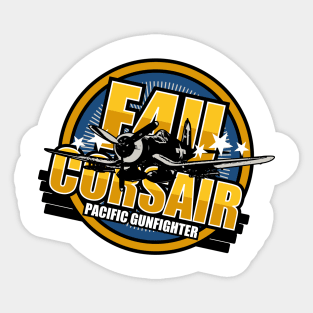 Vought F4U Corsair Patch Sticker